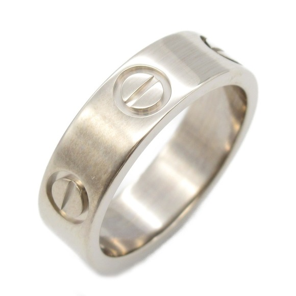 CARTIER 18k White Gold Love Ring - Picture 2 of 9